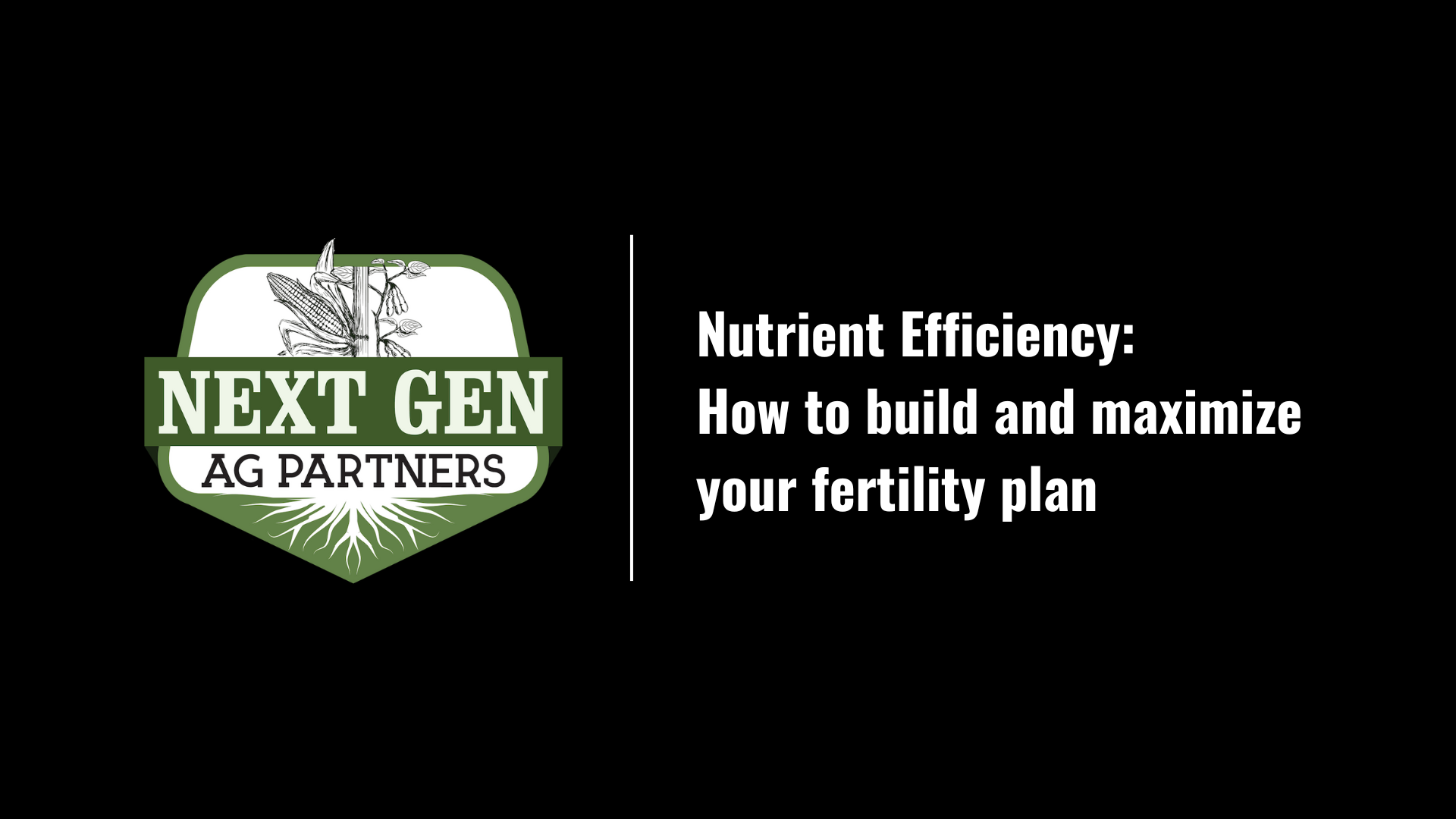 NGAP 2025 Winter Crop Shop BW Fusion Part 1 Title Slide